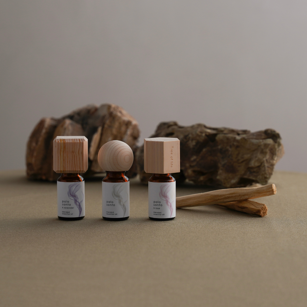 Palo Santo &amp; Rose Blended Essential Oil 10ml