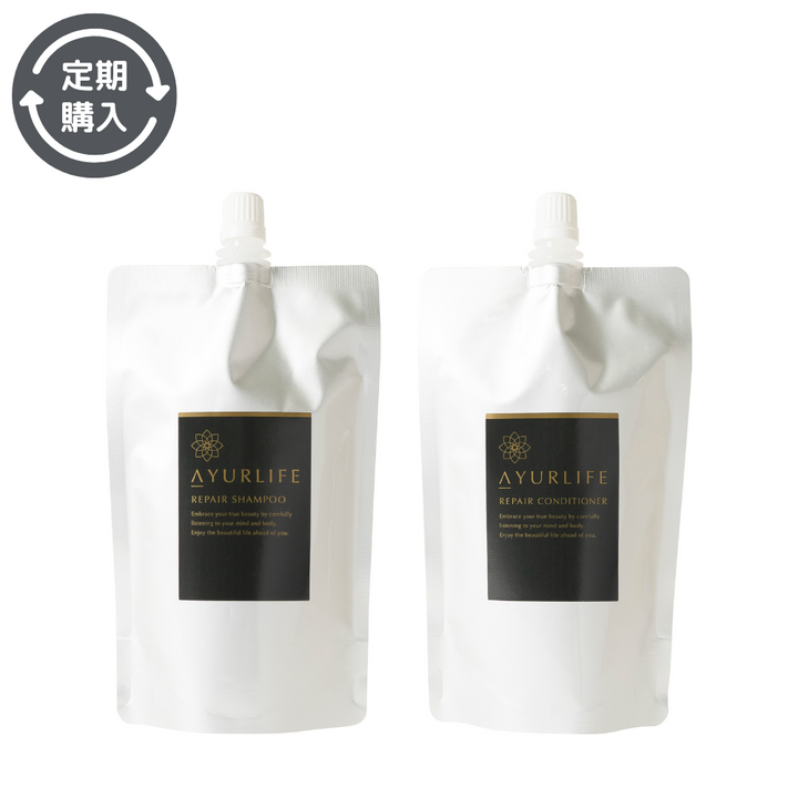 [Regular Purchase] Hair Color Booster Shampoo &amp; Treatment Dark Brown Set