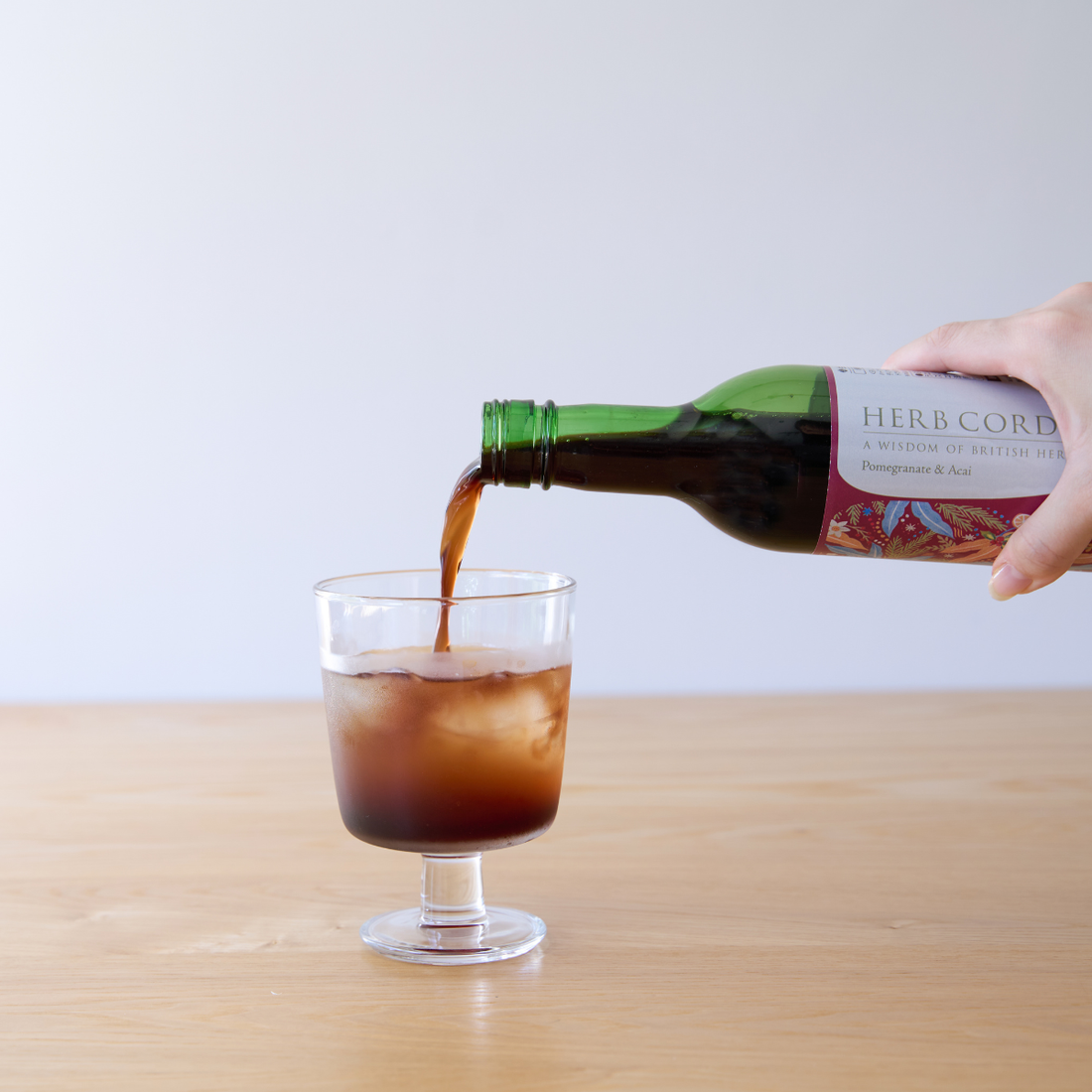 【季節限定】ハーブコーディアル ザクロ＆アサイー 360ml